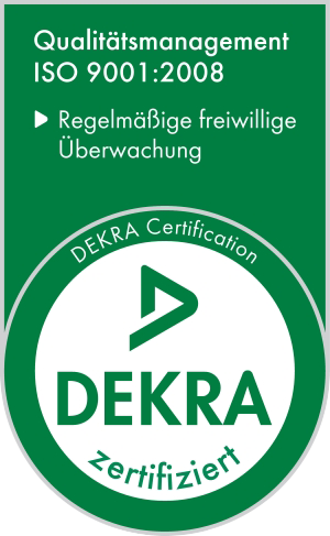 DEKRA Zertifizierung nach ISO 9001
