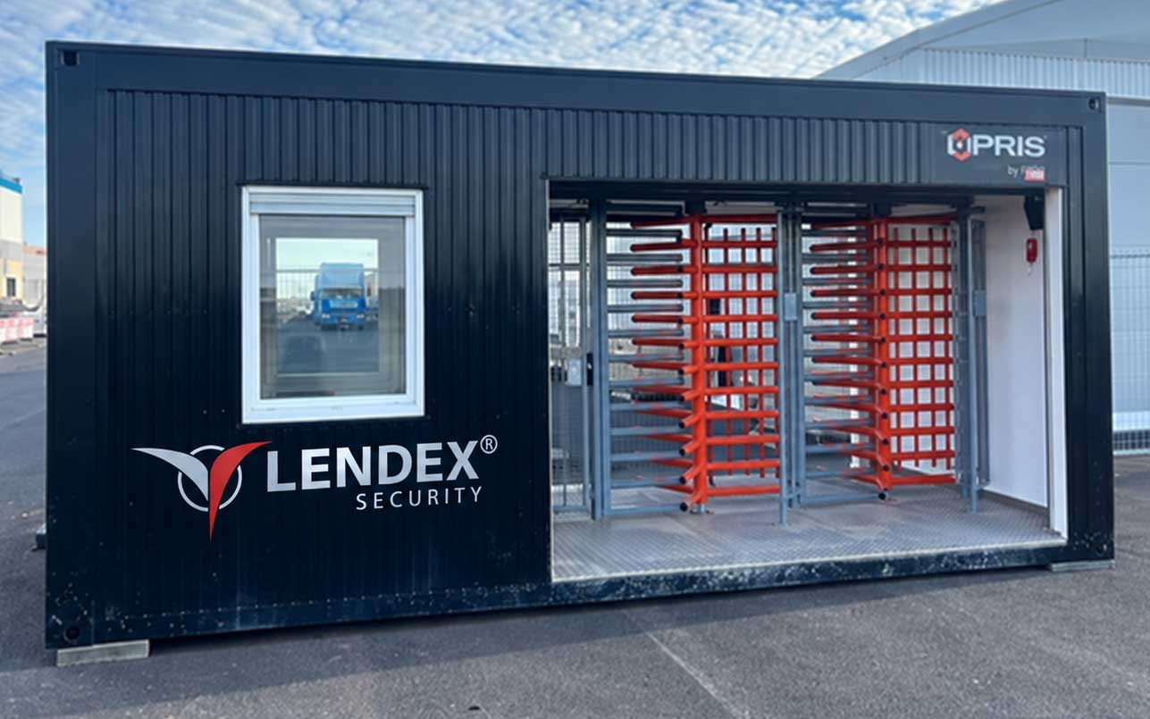 Lendex Sicherheitsdienst auf der Baustelle
